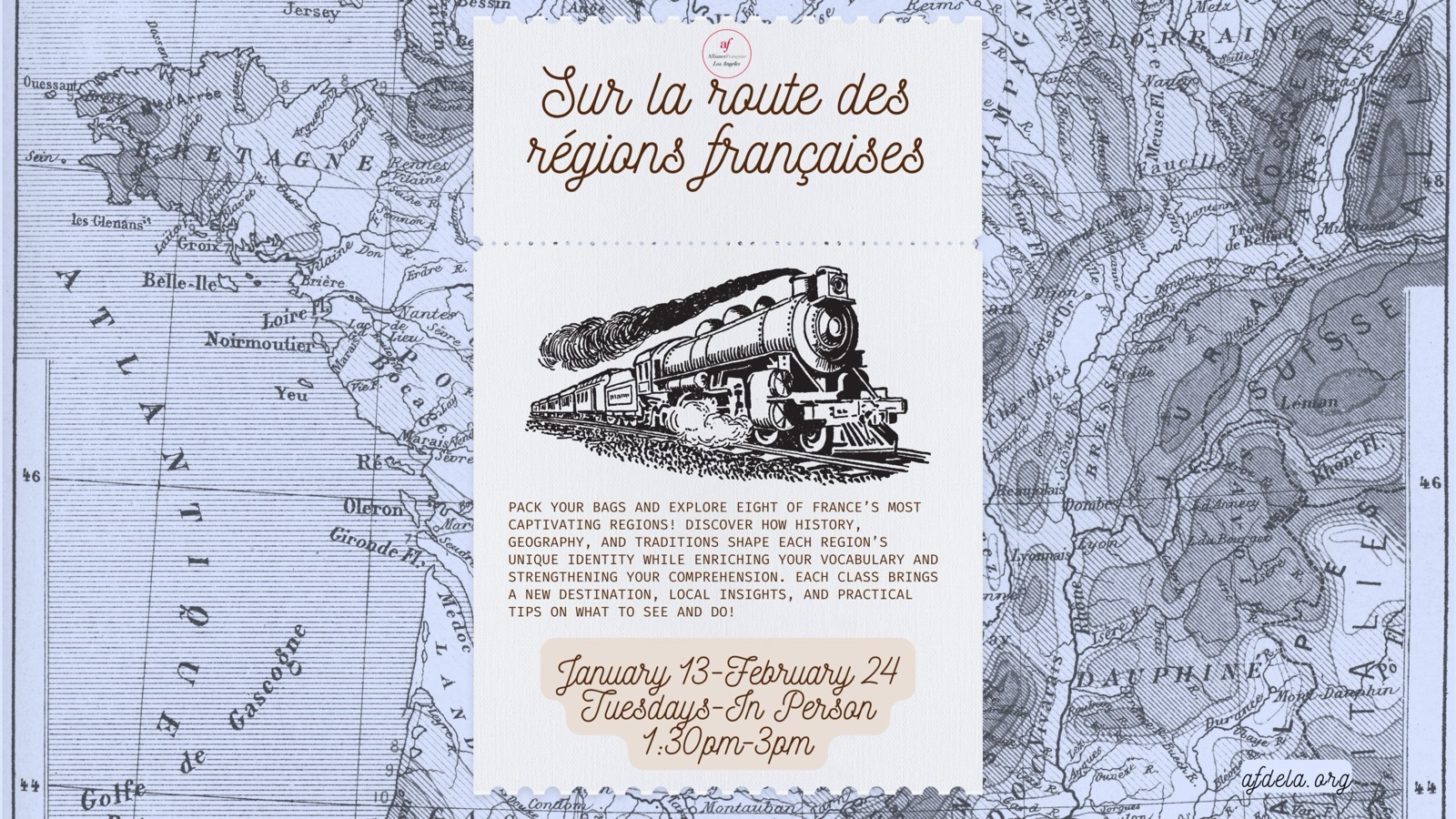 Sur la route des régions françaises